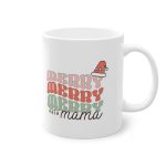 Cana cu Mesaj "Merry Merry Merry Mama" - imagine 3