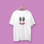 Tricou Alb Unisex Model Artistic