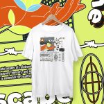 Tricou Alb Unisex Model Artistic "Trust Me"