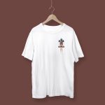 Tricou Alb Unisex Model Artistic